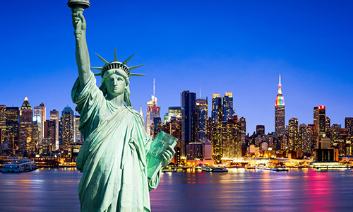 USA Visa Graphic